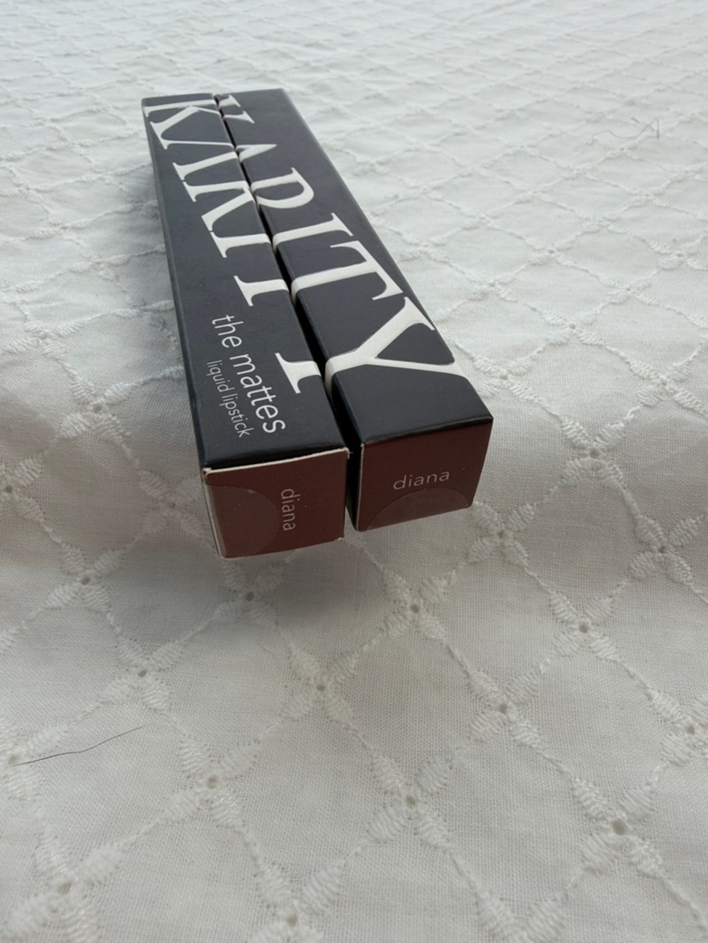 Karity The Mattes Liquid Lipstick - Diana, Pack of 2, NWT NLA Long-lasting